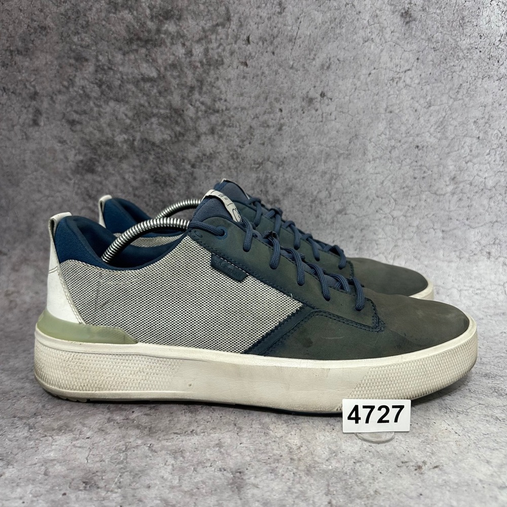 Cole Haan GrandPro Crew Golf Shoes Mens 11.5 Navy Blue Grey Suede Mesh C36794